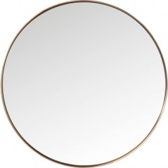 Mirror Curve Round Copper Ø100cm